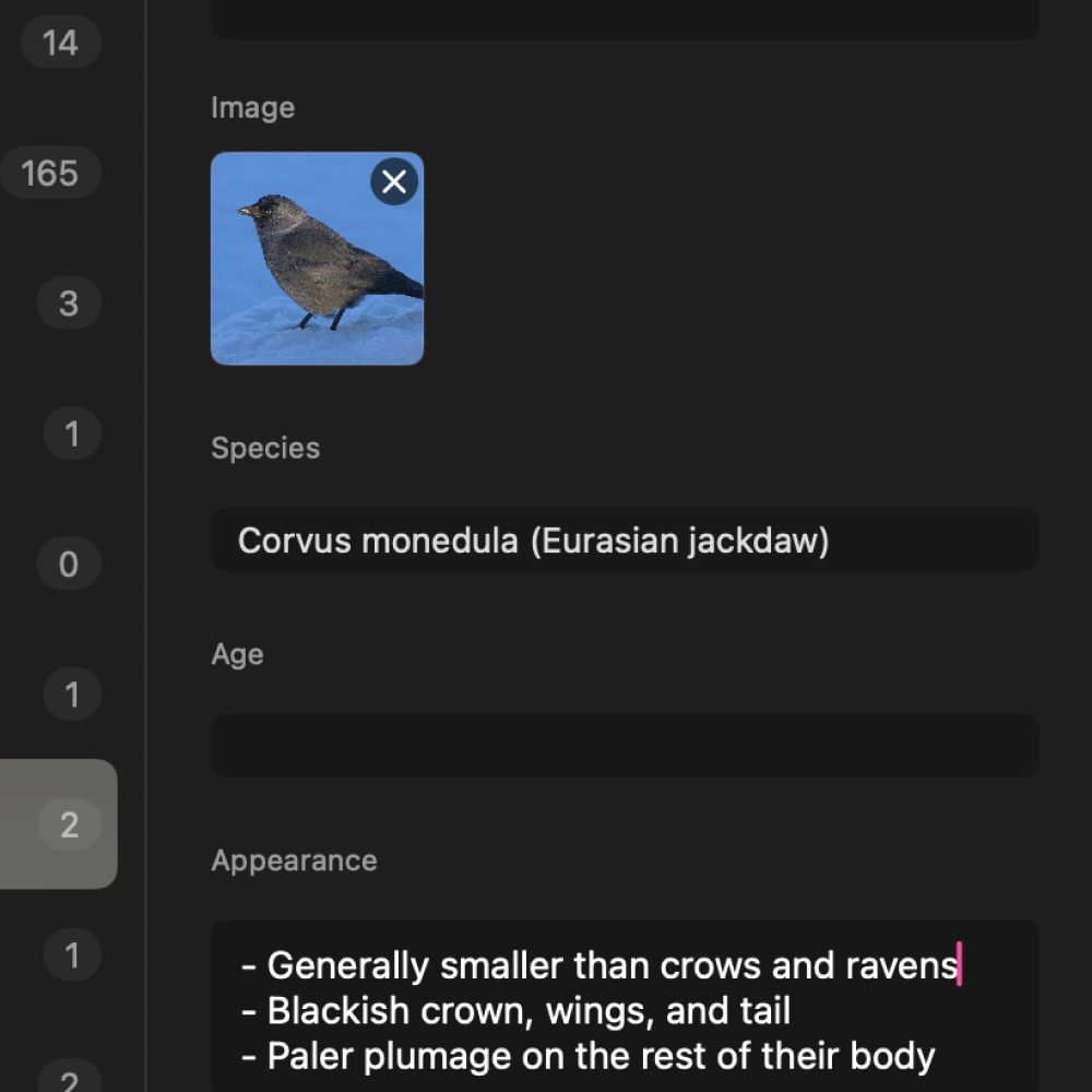Metadata and minutia